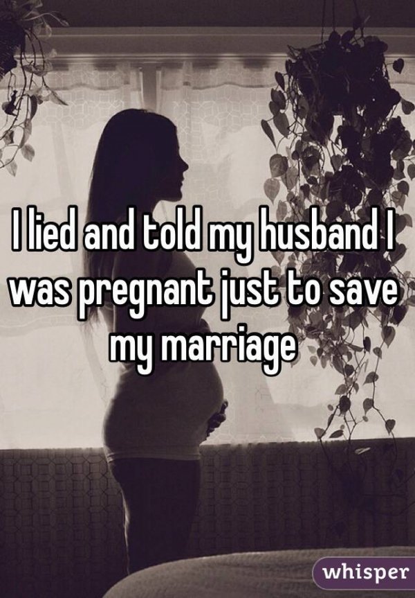 You Shouldn't Lie to save Your Marriage