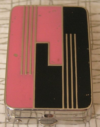 Art Deco PINK & Black