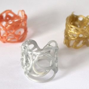 Hot Glue Rings