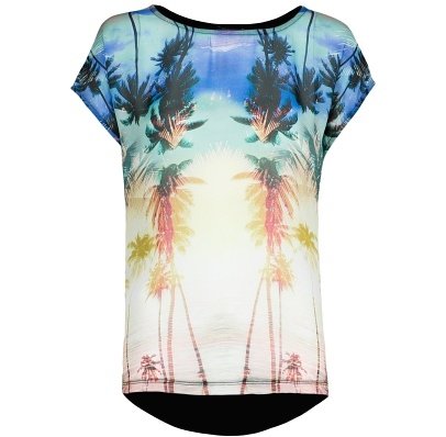 Mango Palm Print T-shirt