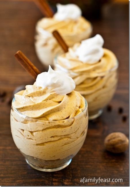 NO-Bake Mini Pumpkin Cheesecakes