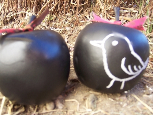 Blackboard Apples