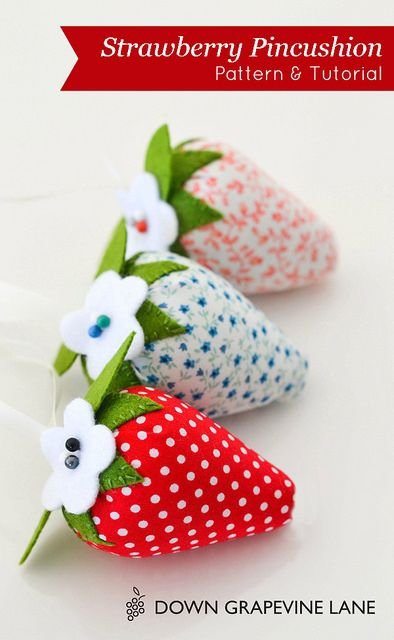 Strawberry Pincushion