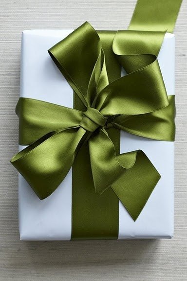 A Big Green Bow