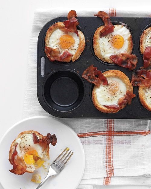 Bacon, Egg, and Toast Cups Are Easy and Tasty