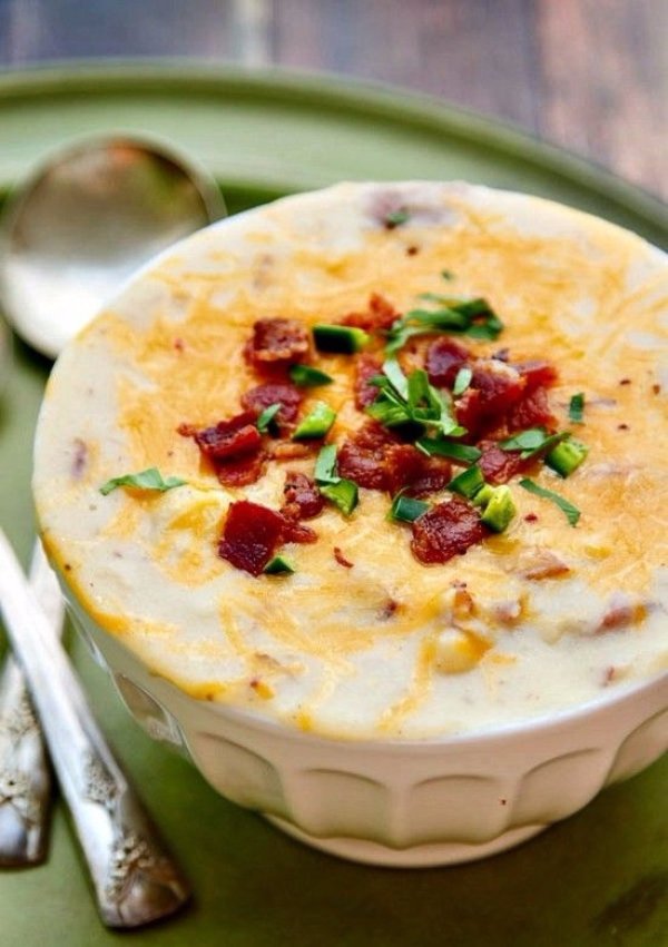 Rustic Loaded Potato Soup