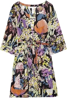 Diane Von Furstenberg Mya Printed Cotton Kaftan