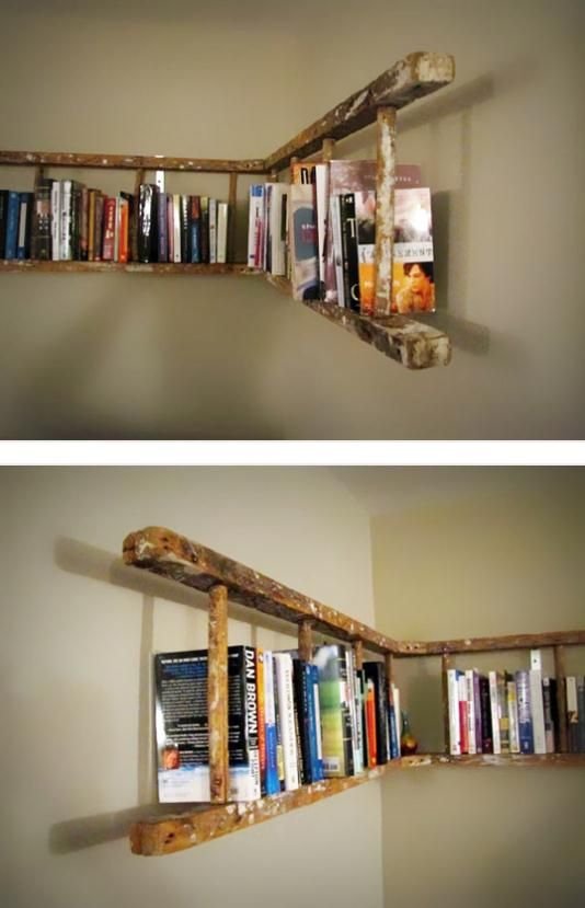 Repurpose an Old Wooden Ladder