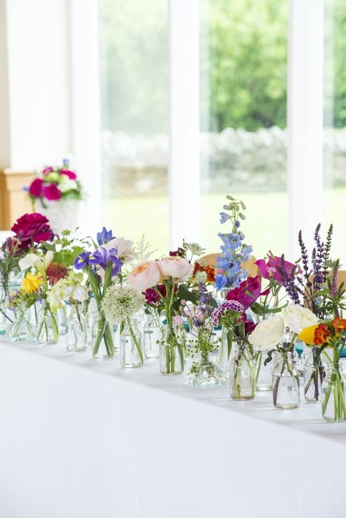 Single Blooms in Bottles