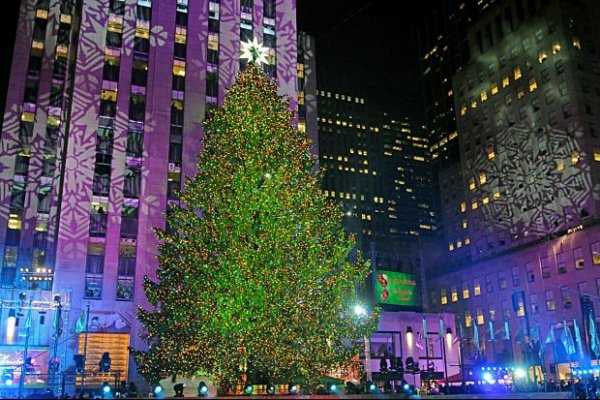 The Rockefeller Center in New York, NY, USA