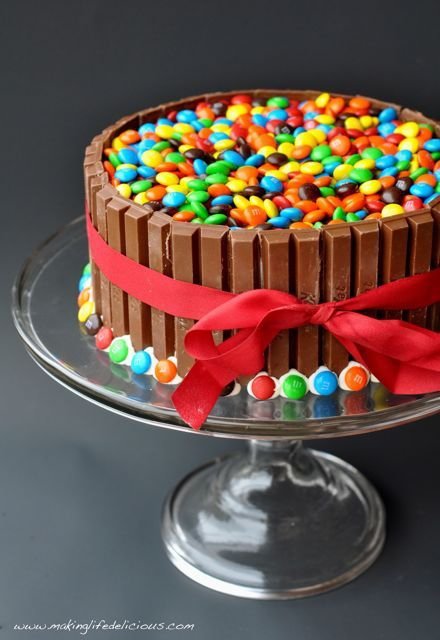 Colorful Candy Cake