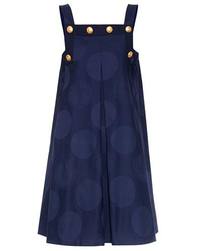 Dot Jacquard Pinafore Dress