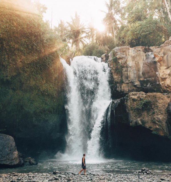 waterfall, nature, body of water, water, water feature,