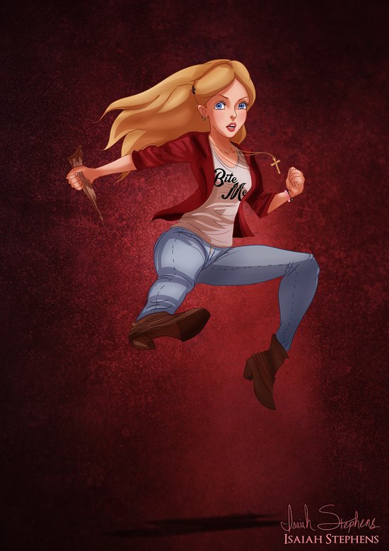 Alice as Buffy
