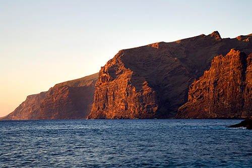 Acantilados de Los Gigantes,cliff,geographical feature,landform,coast,