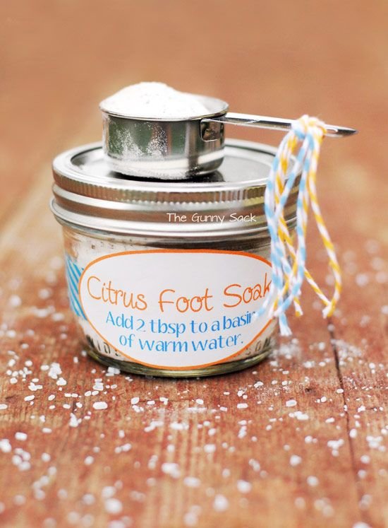 Citrus Foot Soak