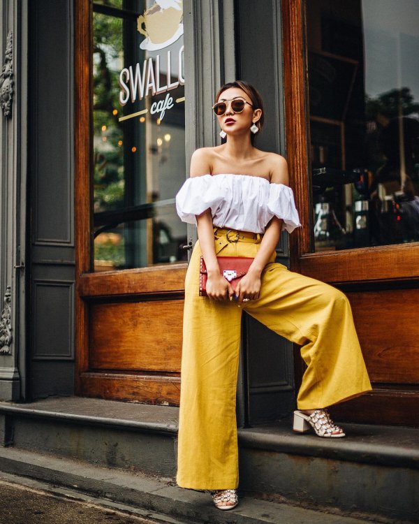 yellow, shoulder, fashion model, fashion, dress,