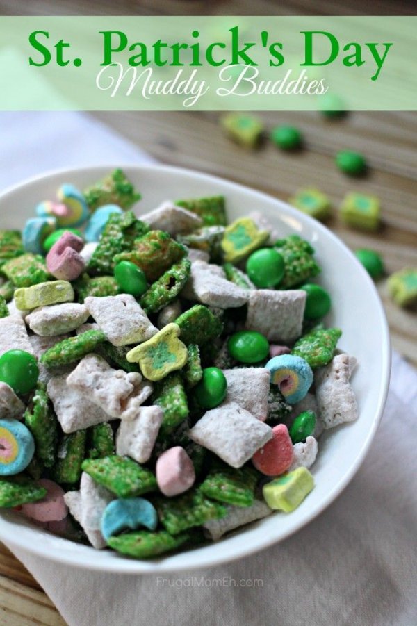 St. Patrick's Day Muddy Buddies