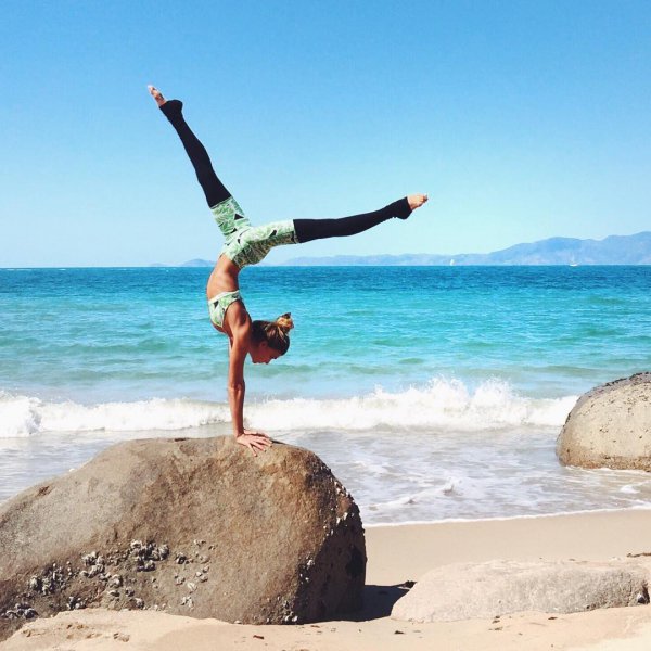 sea, blue, vacation, beach, jumping,