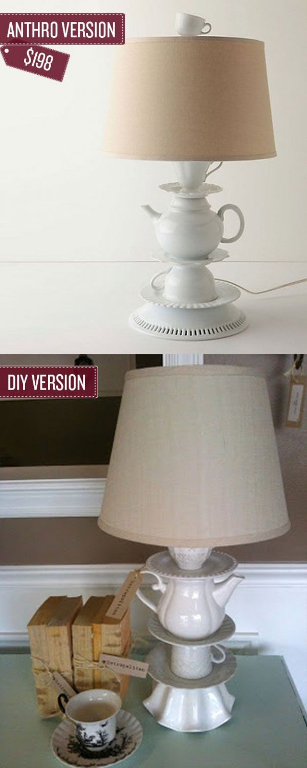 Teacup Lamp