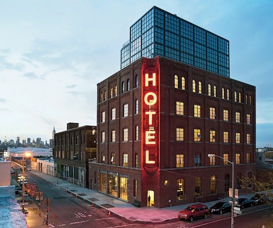 Wythe Hotel, Williamsburg, Brooklyn, USA