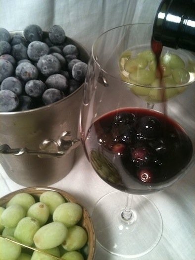 Freeze Grapes for Wine