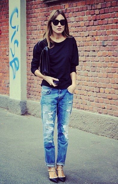 9 Ways to Wear Boyfriend Jeans in a Totally Stylish Manner ...