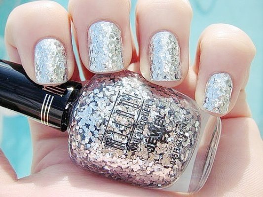 Chunky Silver Glitter