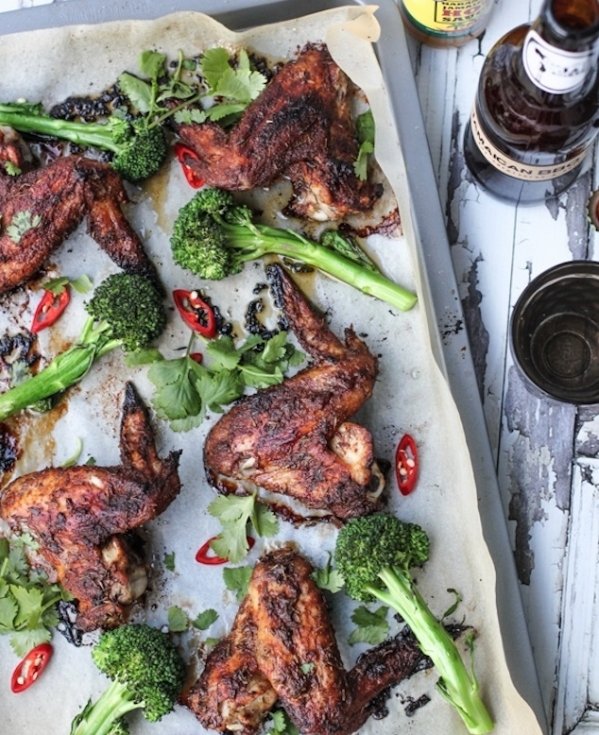 Caribbean Jerk Chicken Wings