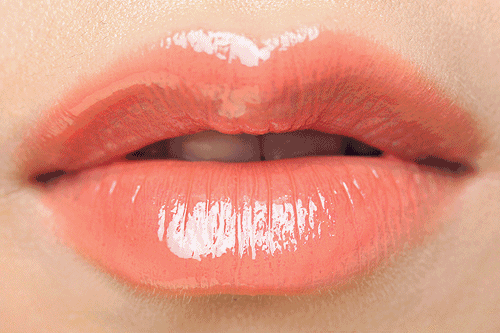 Use Shimmery Glosses