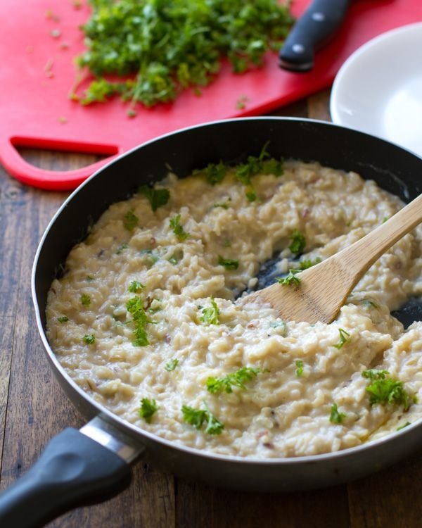 Creamy Cauliflower Garlic Rice