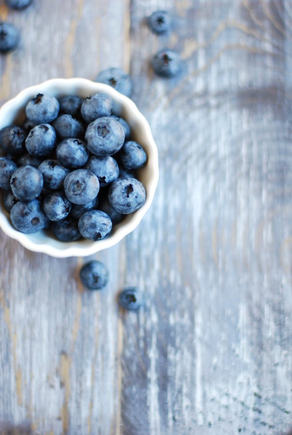 Round, Juicy Blueberries