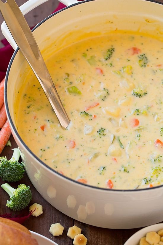 Cheesy Vegetable Chowder