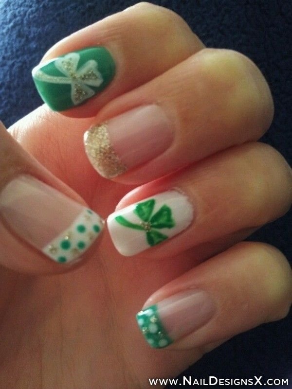 Shamrocks and Dots