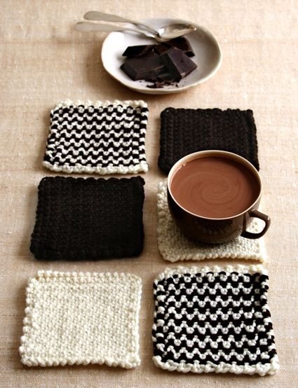 Knitted Coasters