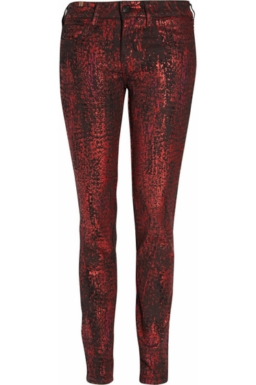 Notify Bamboo Python Print Jeans