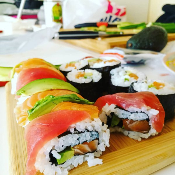 gimbap, cuisine, dish, sushi, japanese cuisine,