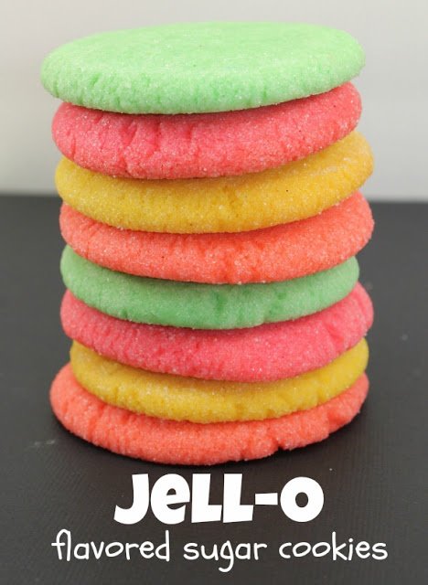 Jell-O Flavored Sugar Cookies