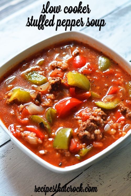 Stuffed Pepper Soup