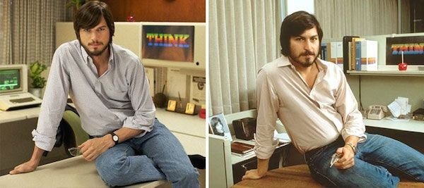 Ashton Kutcher as Steve Jobs