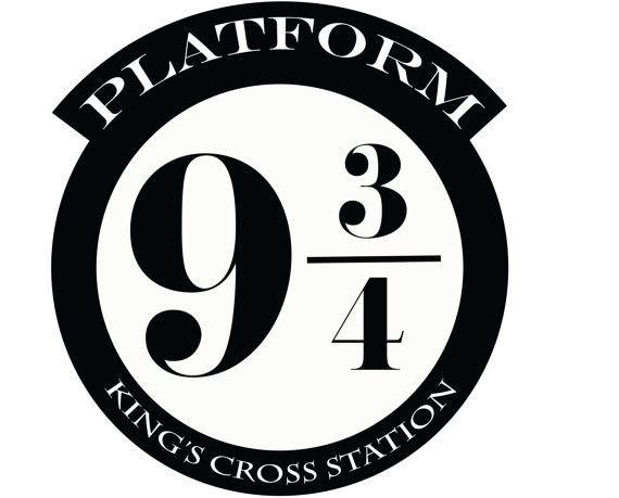 Platform 9 3/4 Wall Decal