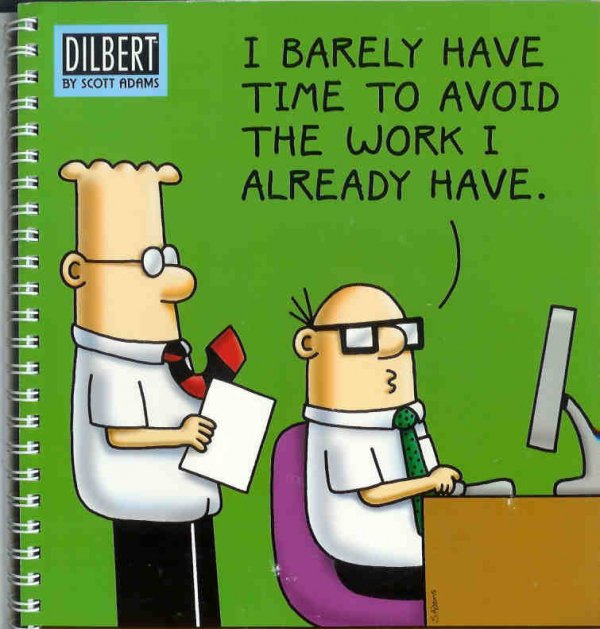 lunch break dilbert