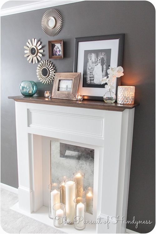 Faux Fireplace