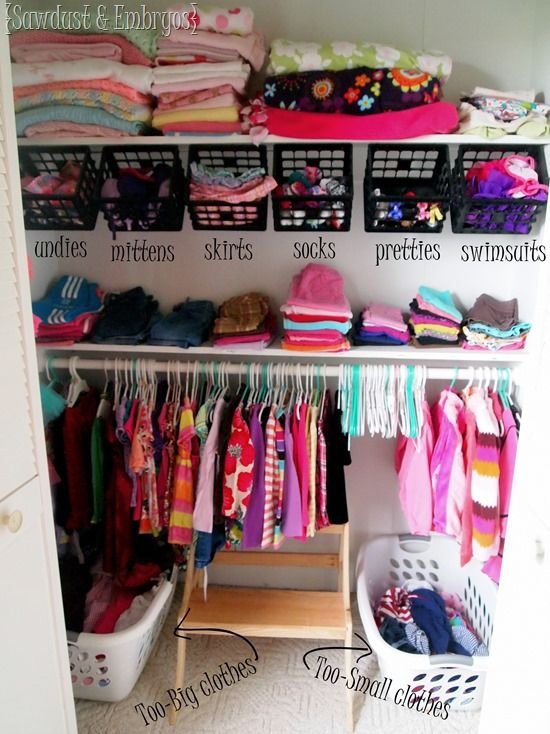 Nursery Closet Makeover