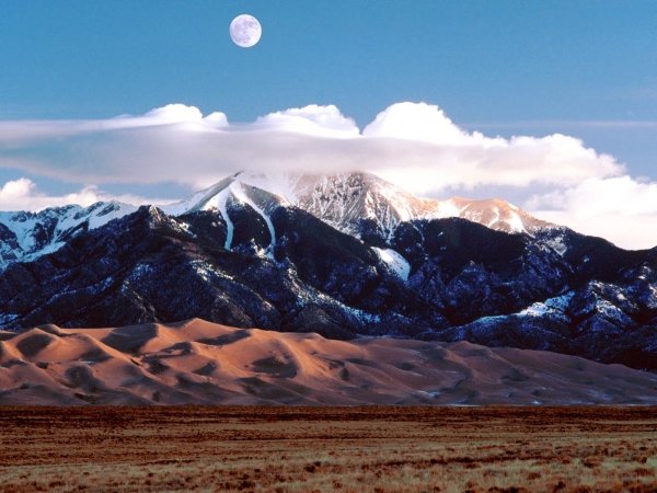 Pinyon Flats Campground, Great Sand Dunes National Park, Colorado