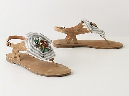 Lucky Penny Rose Remnant Sandals