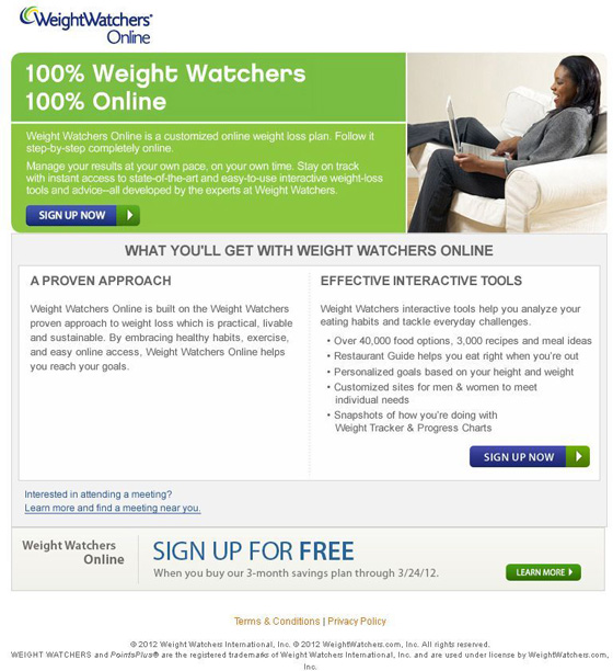 Weight Watchers Online