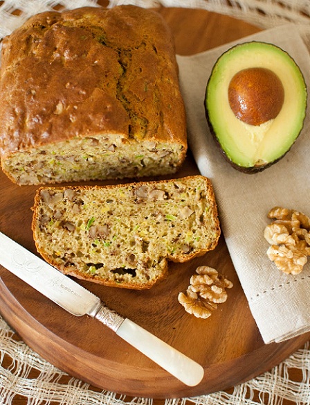 Avocado and Walnut Bread...