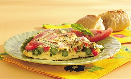 Spring Frittata Asparagus Recipe...