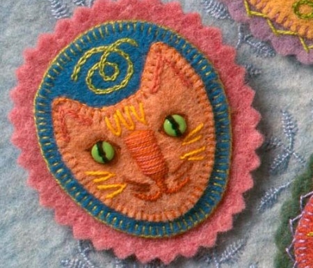 Cat Brooch